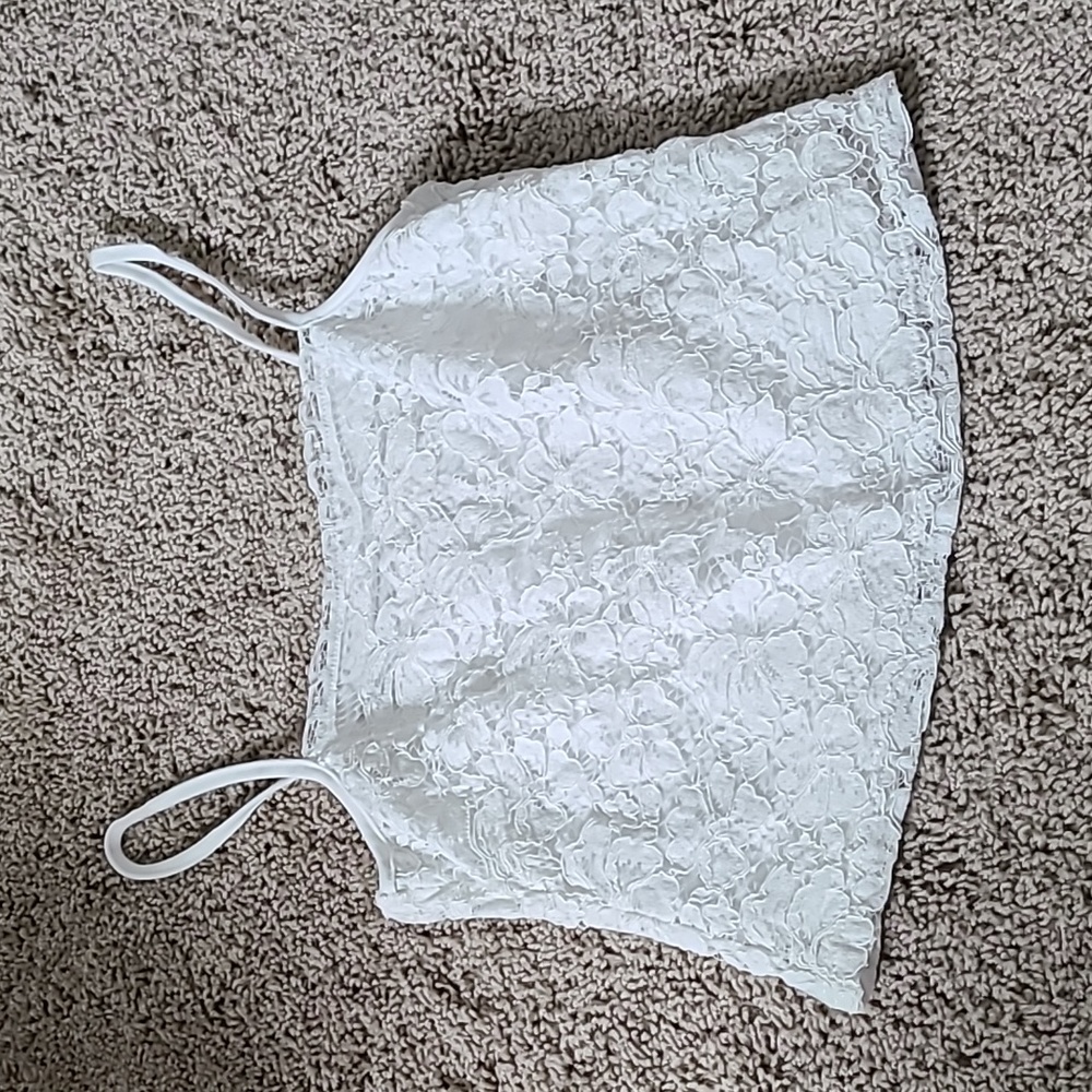 Cropped Lace Cami XXS - Picture 2 of 14